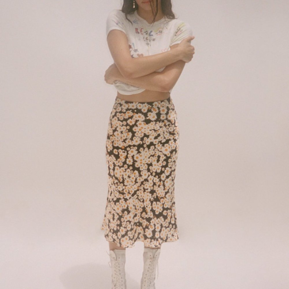 Réalisation Par Skirt THE NAOMI in Flower Power